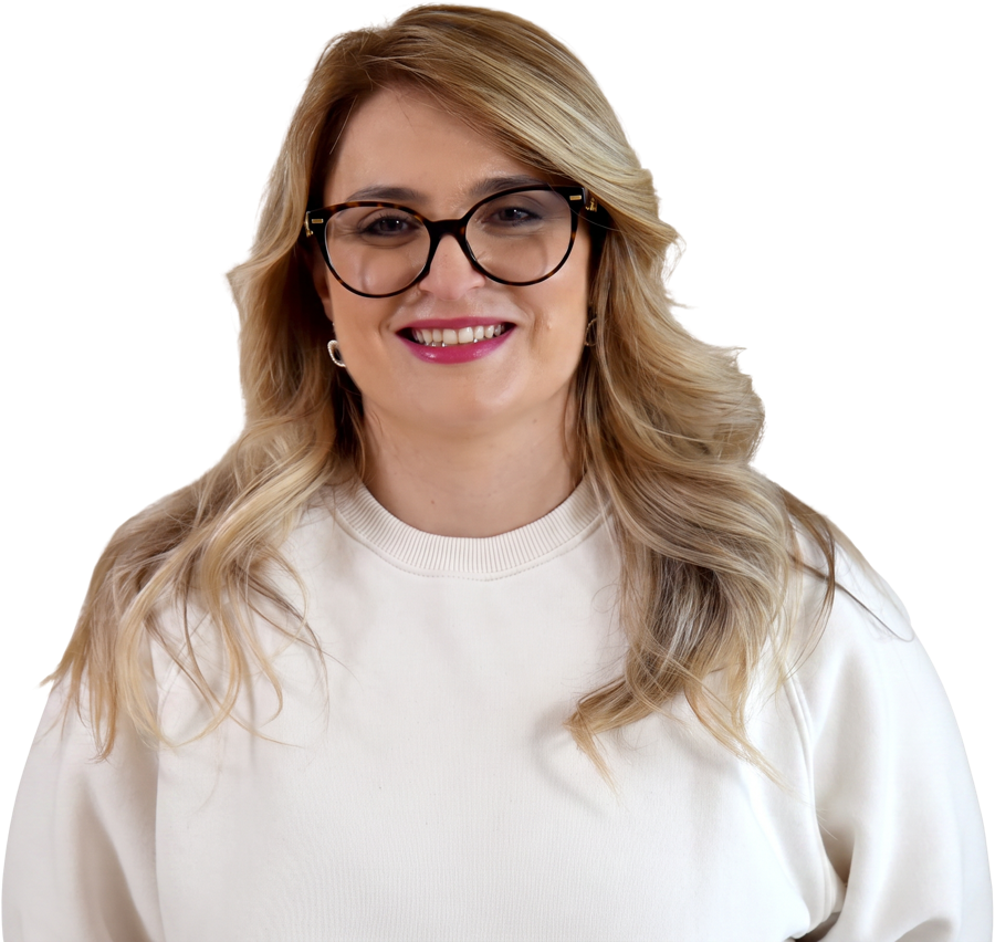 Dr Melania Duca smiling